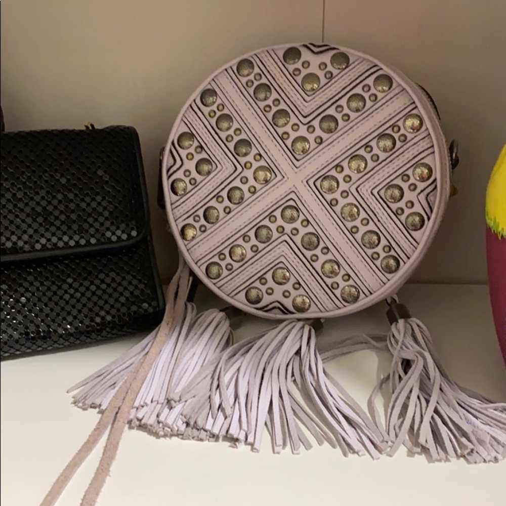 NEW Rebecca Minkoff Stud tassel crossbody